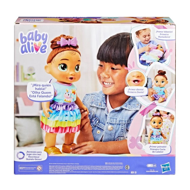 Boneca Baby Alive Bebe Cresce Sophia - Hasbro
