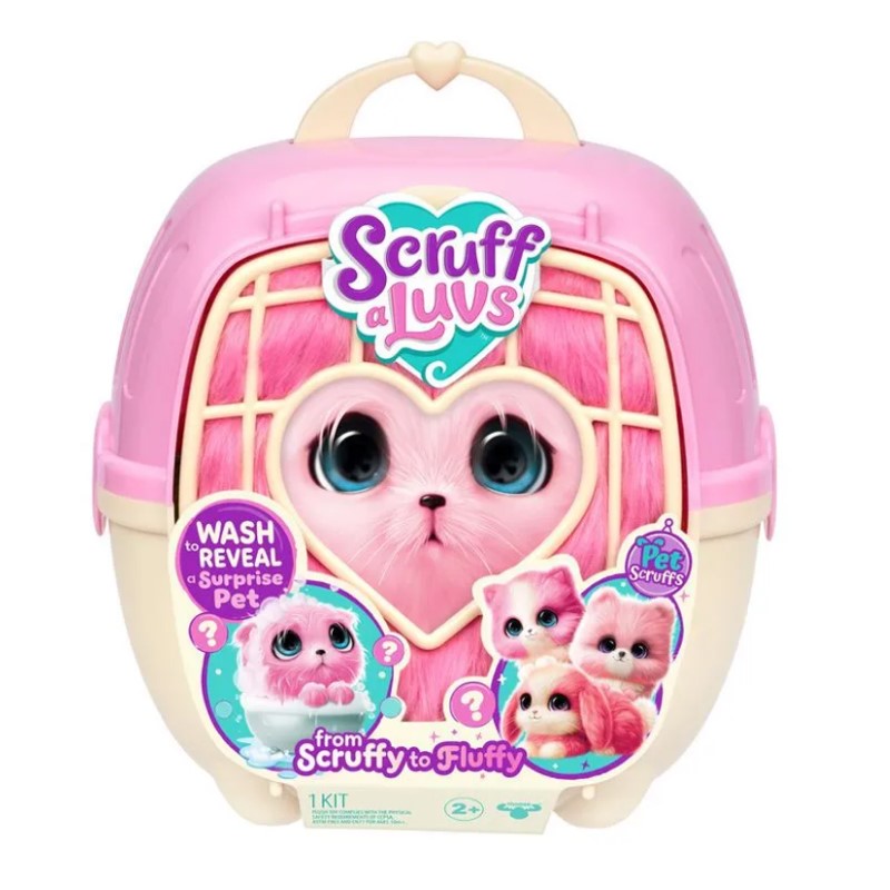 Adotados Scruff A Luvs Surpresa Rosa - Fun