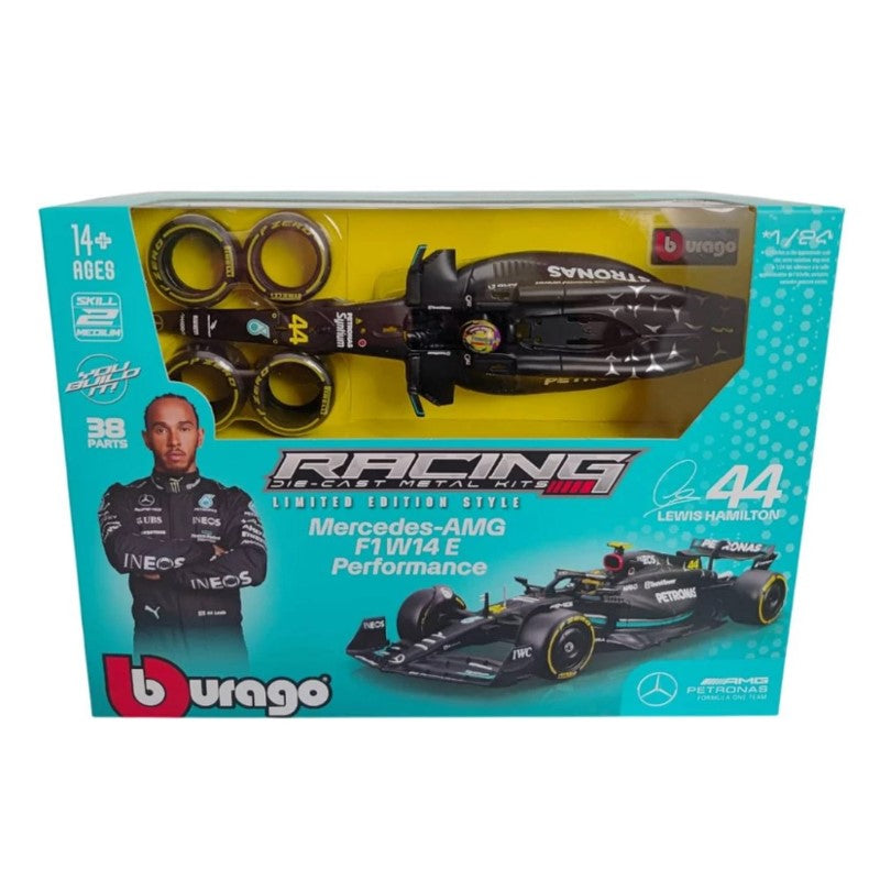 Kit Montar F1 Bburago Mercedes AMG W14 - CALIFORNIA TOY