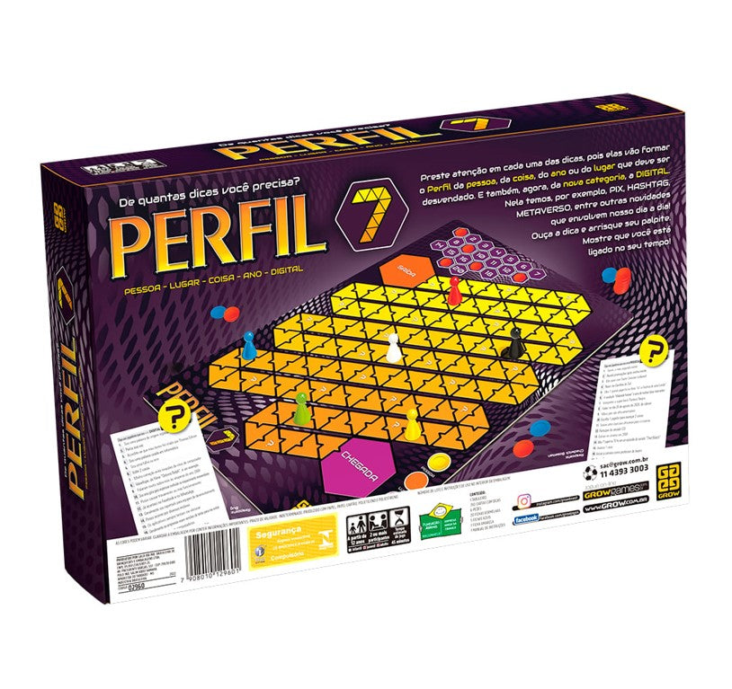Jogo Perfil 7 - Grow