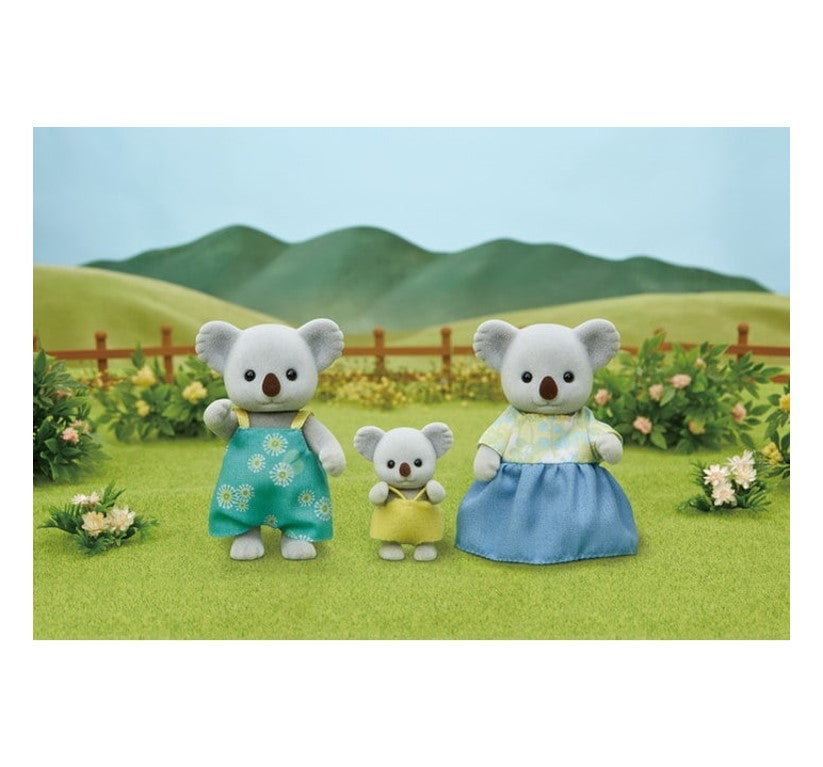 Sylvanian Families - Família Dos Coalas Copa de Árvore