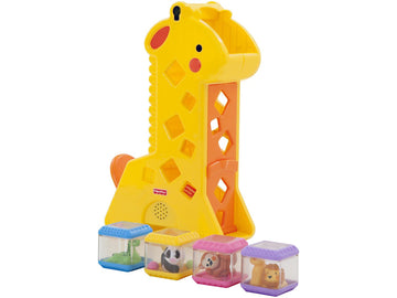 Girafa Divertida Com Blocos Fisher Price - Mattel