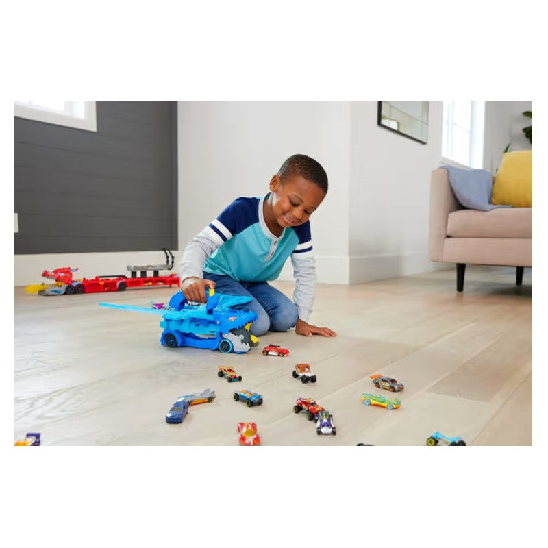 Hot Wheels City Ultimate Dual Dragon Transporter - MATTEL