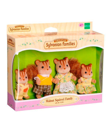 Sylvanian Families - Família dos Esquilos Noz