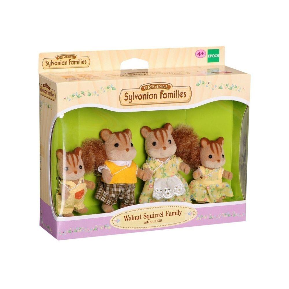 Sylvanian Families - Família dos Esquilos Noz