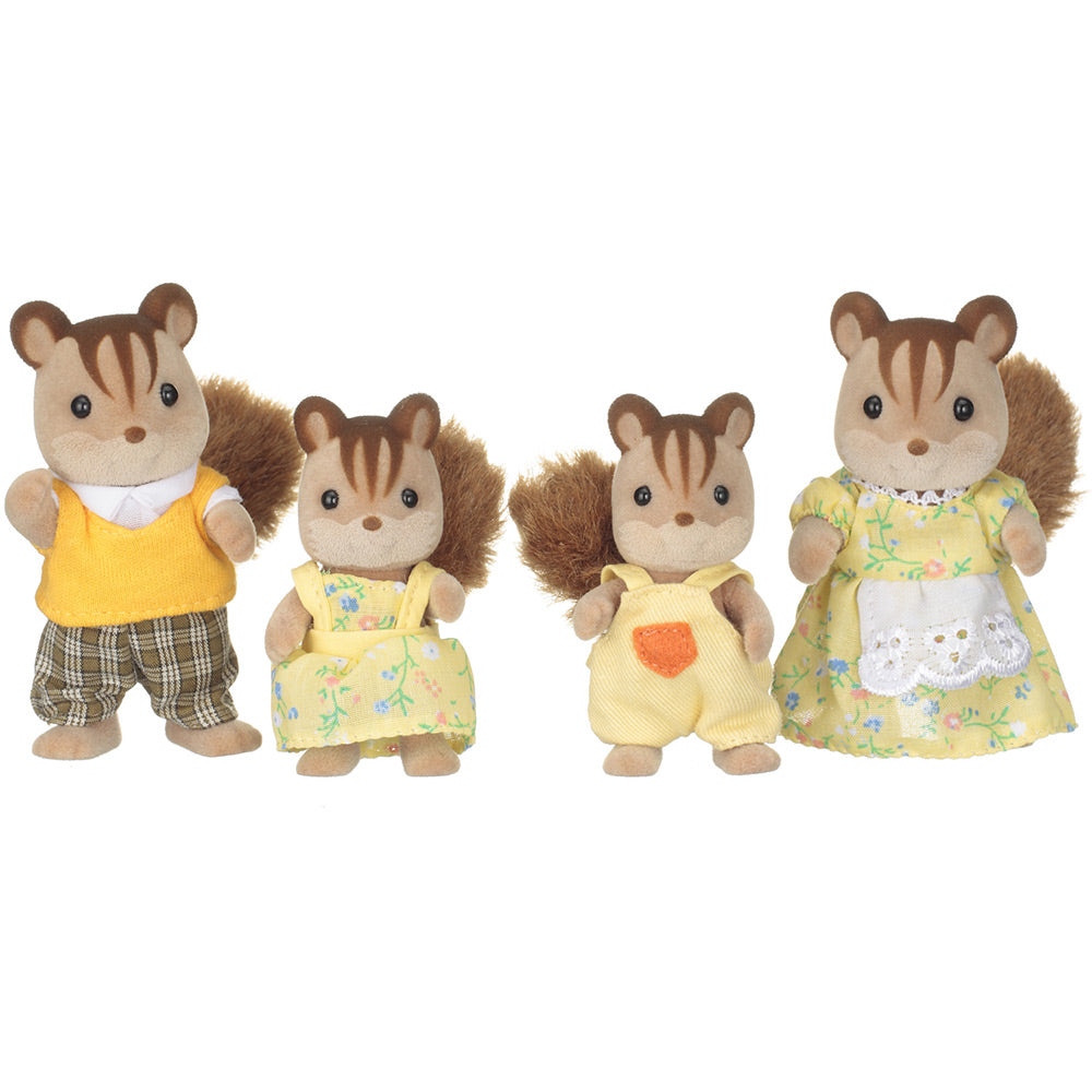 Sylvanian Families - Família dos Esquilos Noz