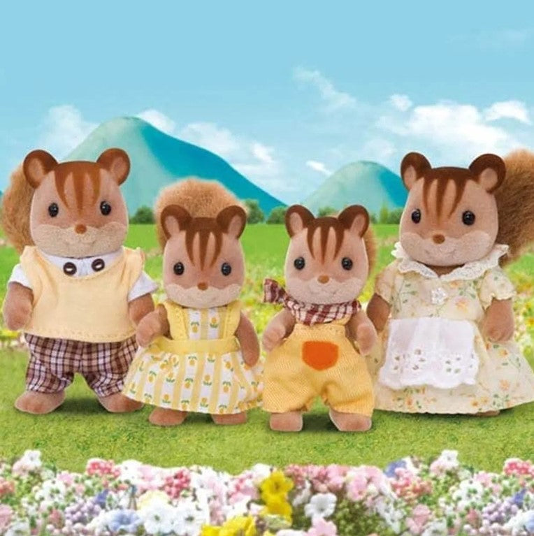 Sylvanian Families - Família dos Esquilos Noz
