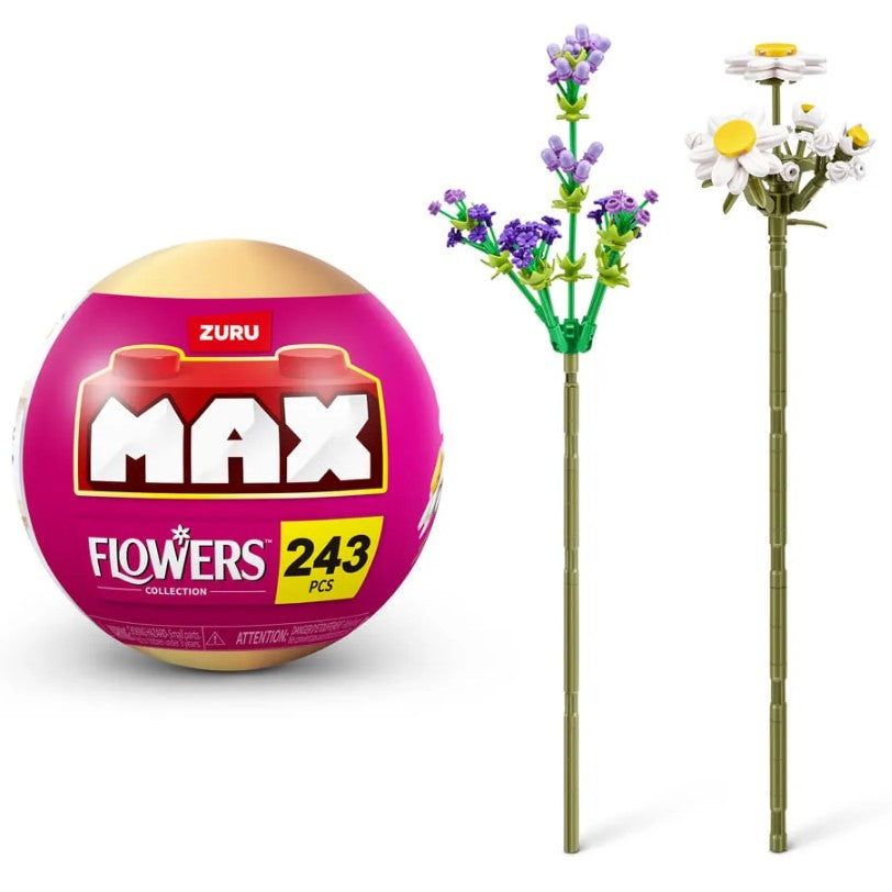 Blocos de Montar Max Premium Flowers