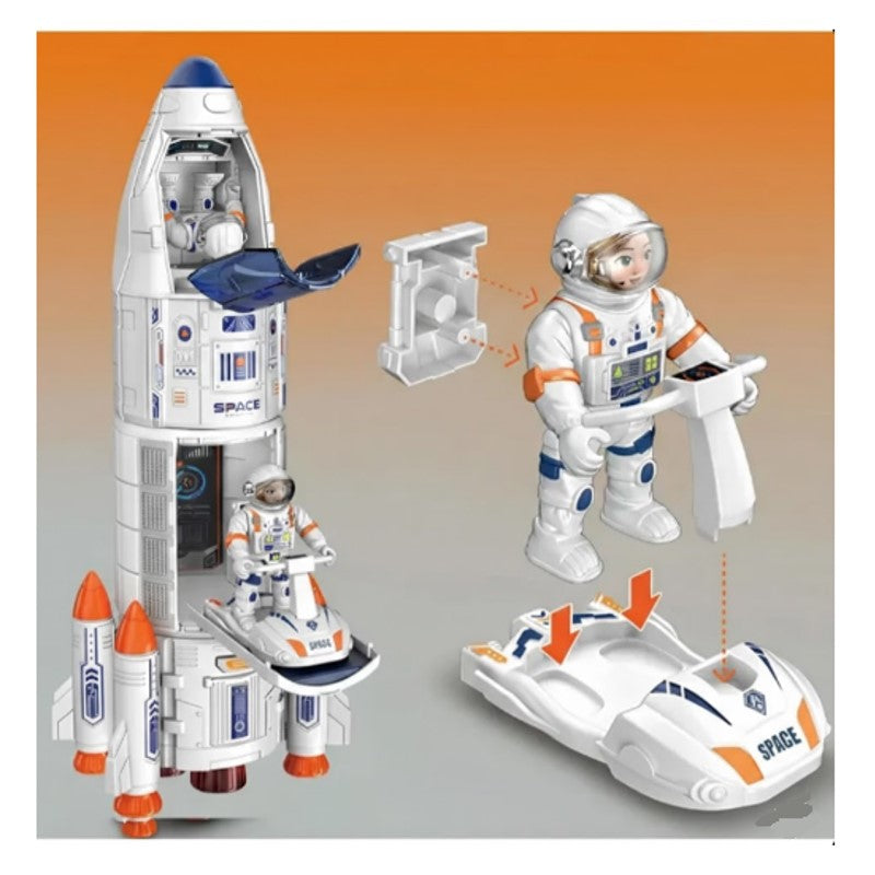 Playset Foguete Espacial Com Luz E Som - Brink Center