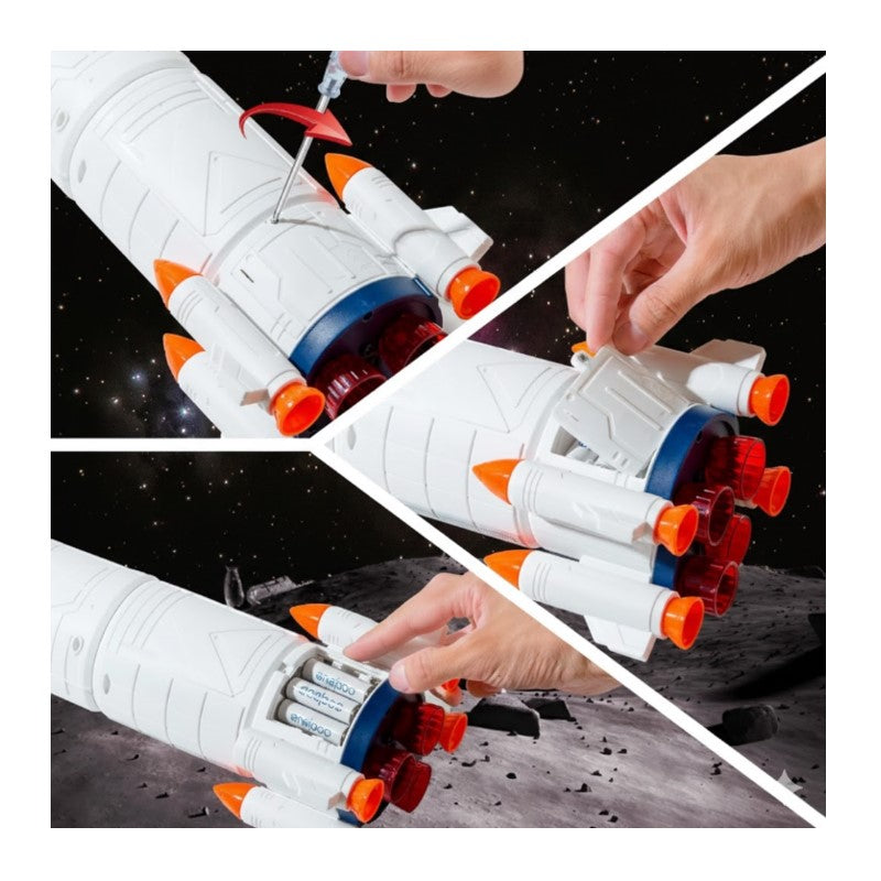 Playset Foguete Espacial Com Luz E Som - Brink Center