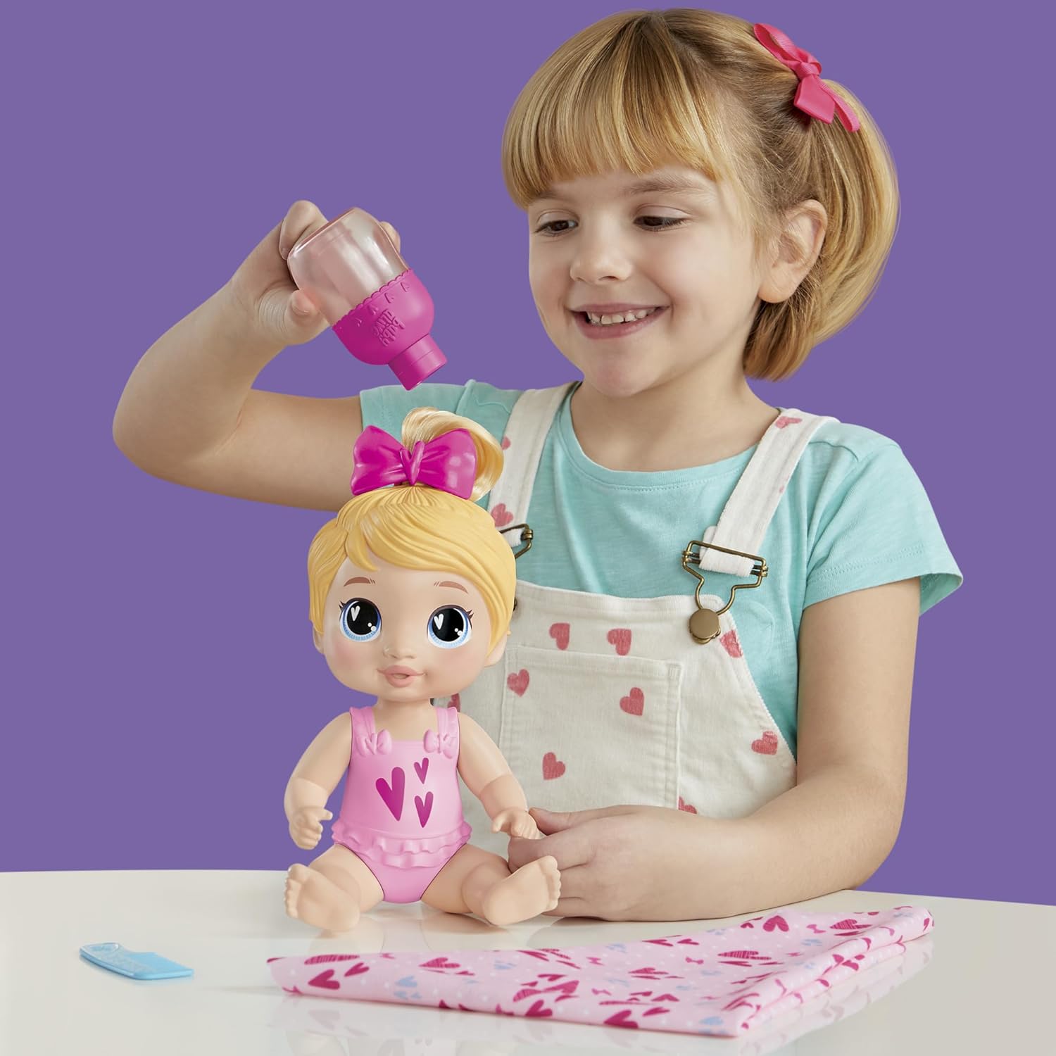 Baby Alive - Boneca Bebê Shampoo - Loira F9119 - Hasbro