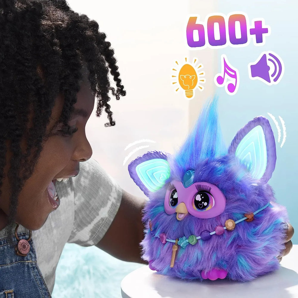 Brinquedo Interarivo Furby Roxo F6743 - Hasbro