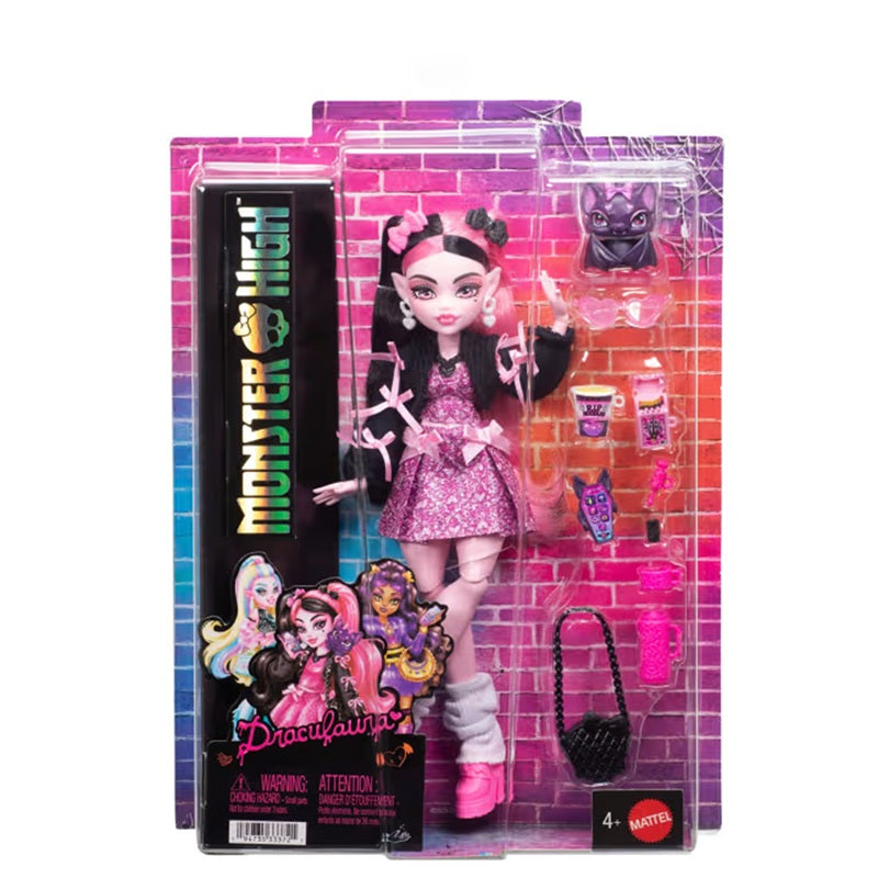 rosy monster バレッタ　新品 Boneca Monster High Novo Visual com Pet - Mattel – Brink Center