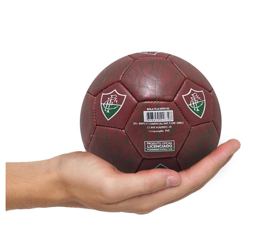 Mini Bola Oficial Fluminense Grená FLUMINI2 - Sport Bel