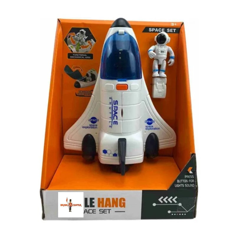 Ônibus Espacial com Luz e Som e Mini Figura - Brink Center