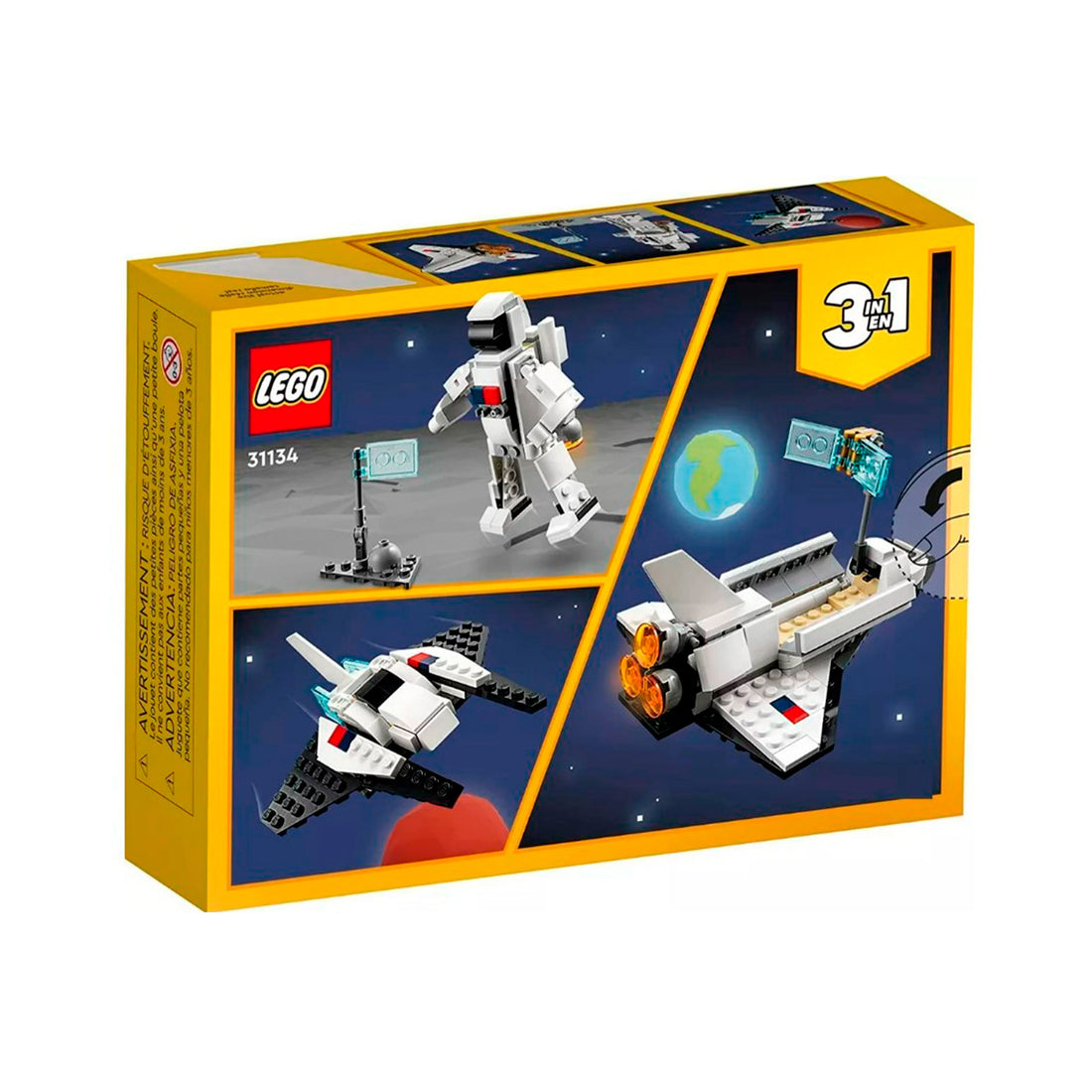 Lego Creator 3 em 1 - Ônibus Espacial