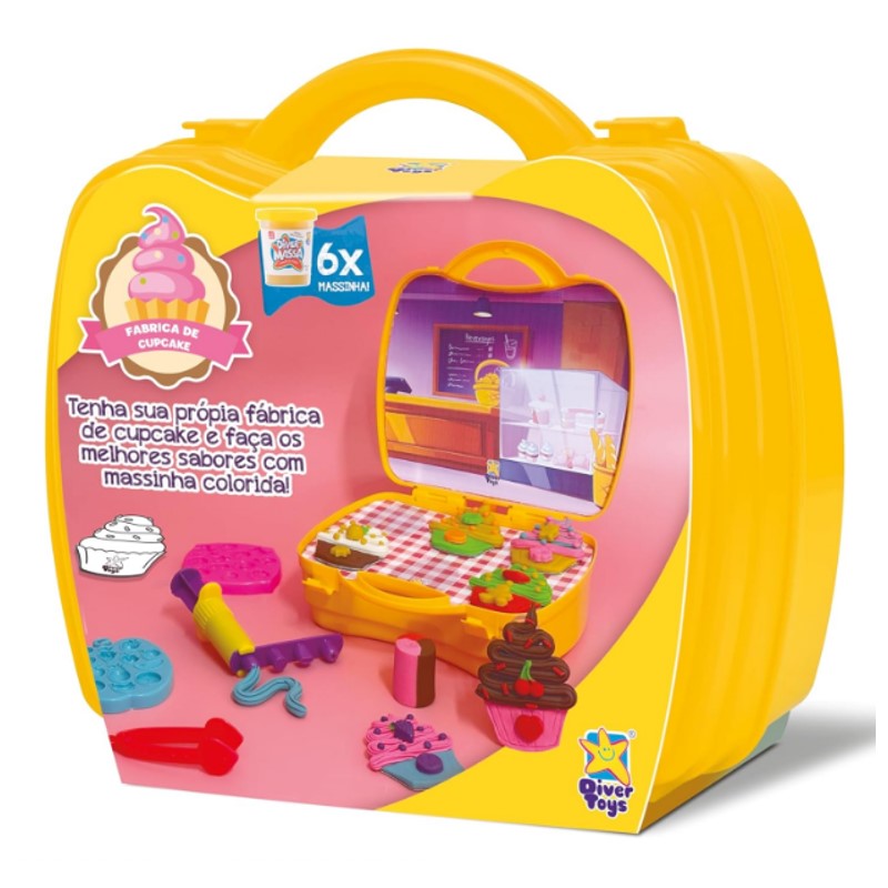 Maletinha Fábrica de Cupcake - DiverToys