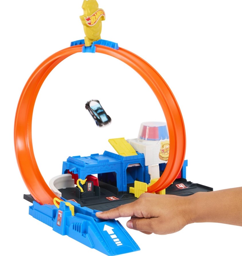 Pista Hot Wheels City Super Delegacia - Mattel JBM71