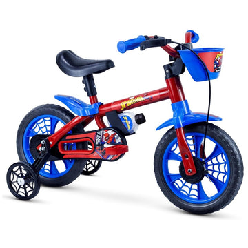 Bicicleta Infantil Aro 12 Marvel Spider-Man - Nathor