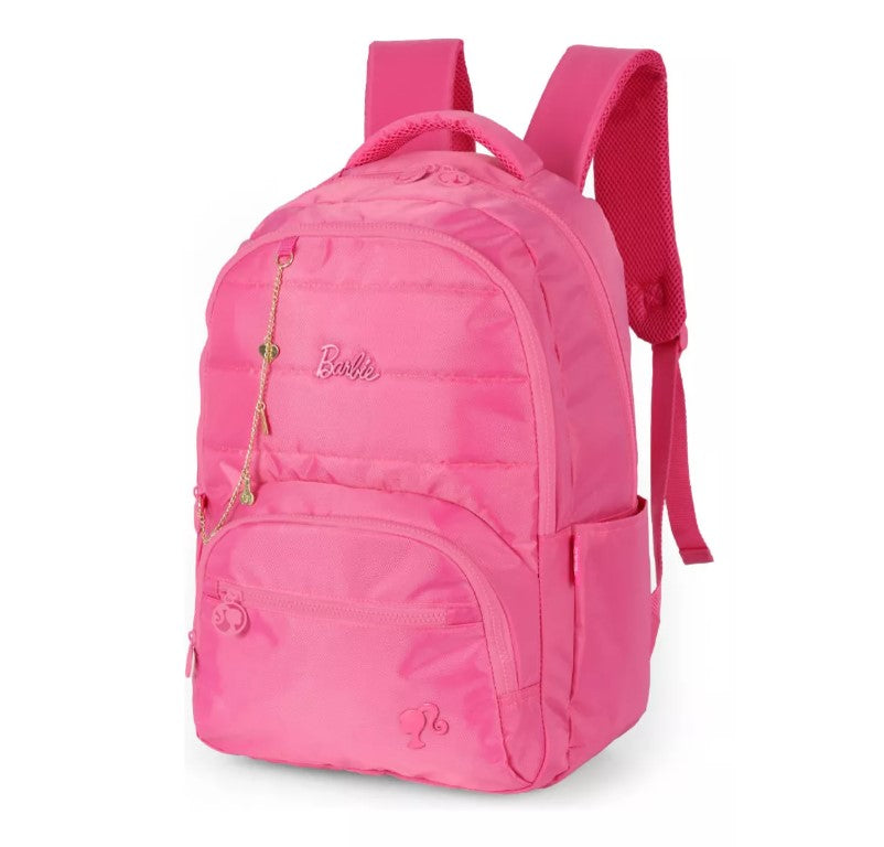 Mochila de Costas Barbie Porta Notebook Pink - Luxcel