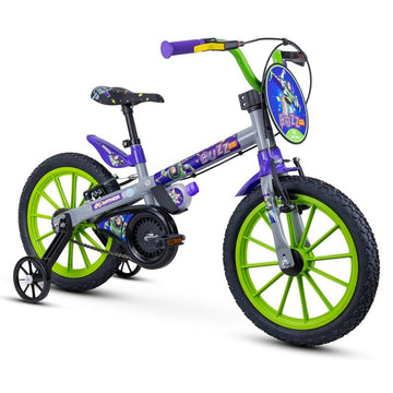 Bicicleta Infantil Aro 16 Toy Story Buzz Lightyear - Nathor