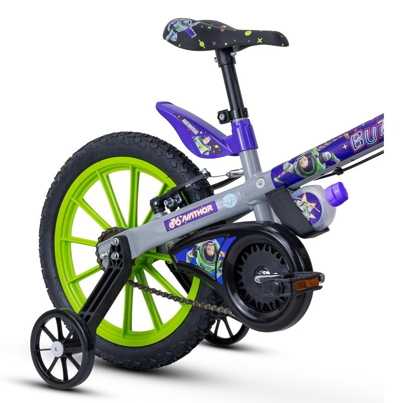 Bicicleta Infantil Aro 16 Toy Story Buzz Lightyear - Nathor