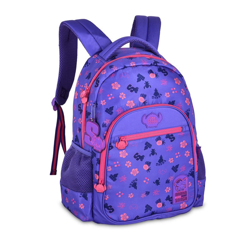 Mochila Escolar Costas Juvenil Tsum Tsum Disney Stitch TS24627