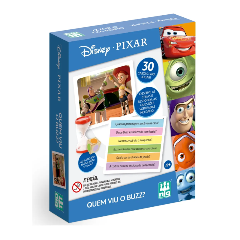 Jogo Infantil Quem Viu o Buzz - Nig