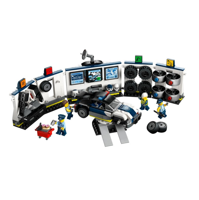 Lego City Garagem Carros de Polícia Personalizados - Lego