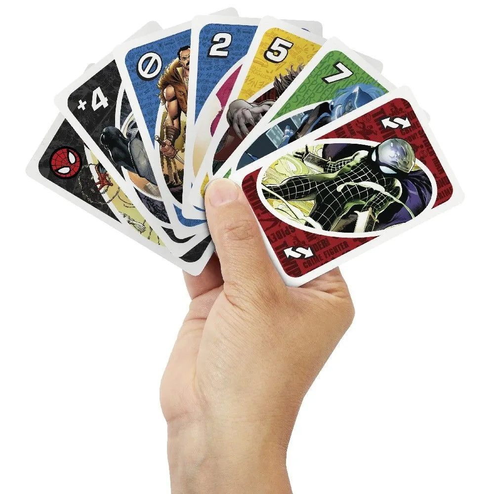 Jogo de Cartas UNO Marvel Spider-Man - Mattel