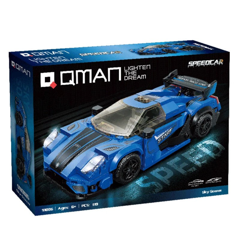 Blocos de Montar Carro Celeste - KEEPPLAY