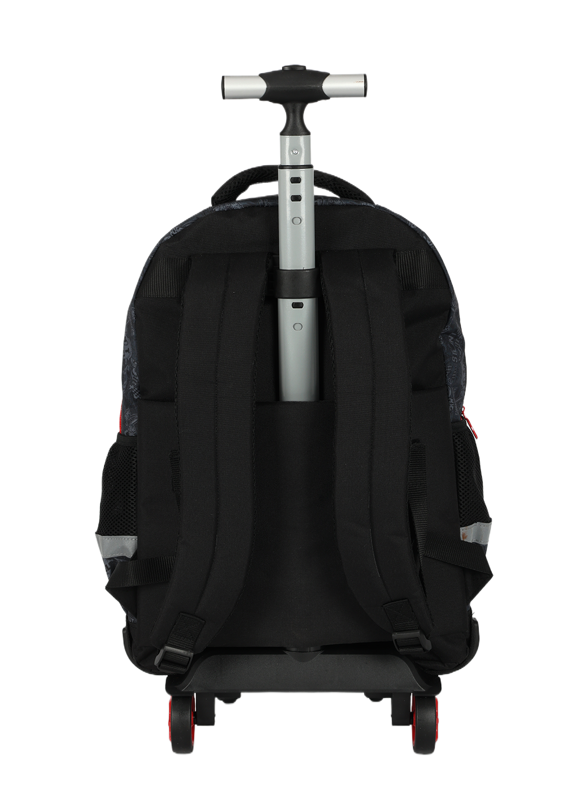 Mochila Hot Wheels Preta com Rodinhas