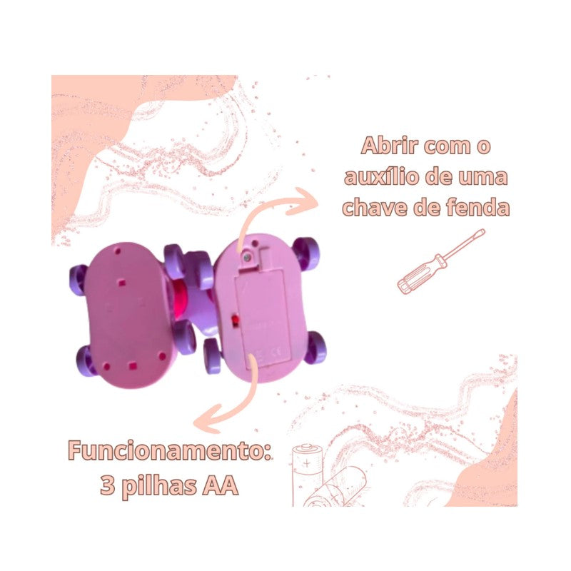 Boneca Candy Patinadora com Luzes E Sons - Zoop