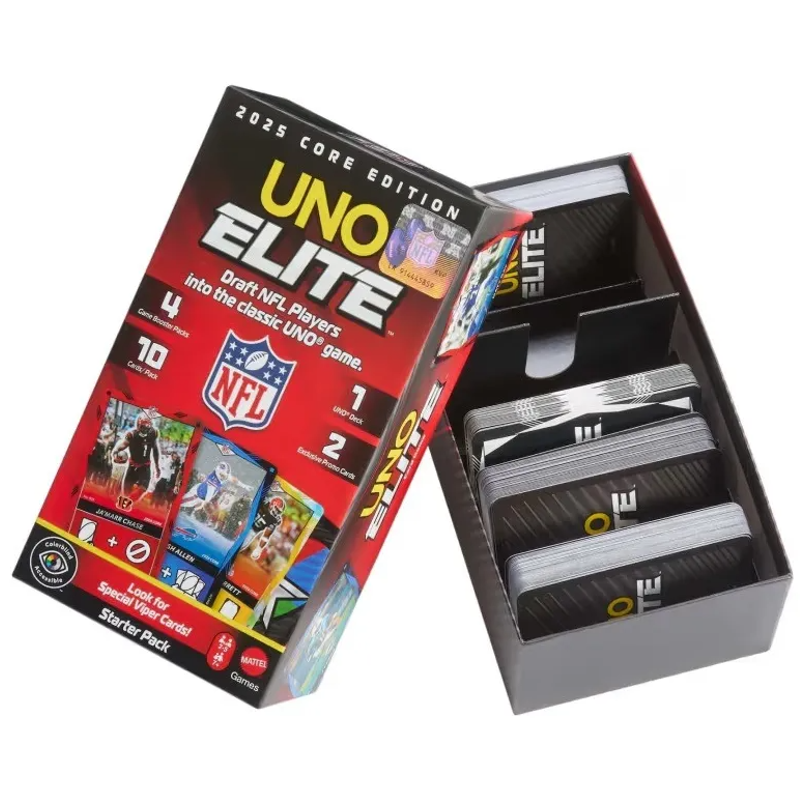 Jogo de Cartas Uno Elite NFL Pacote Inicial - Mattel