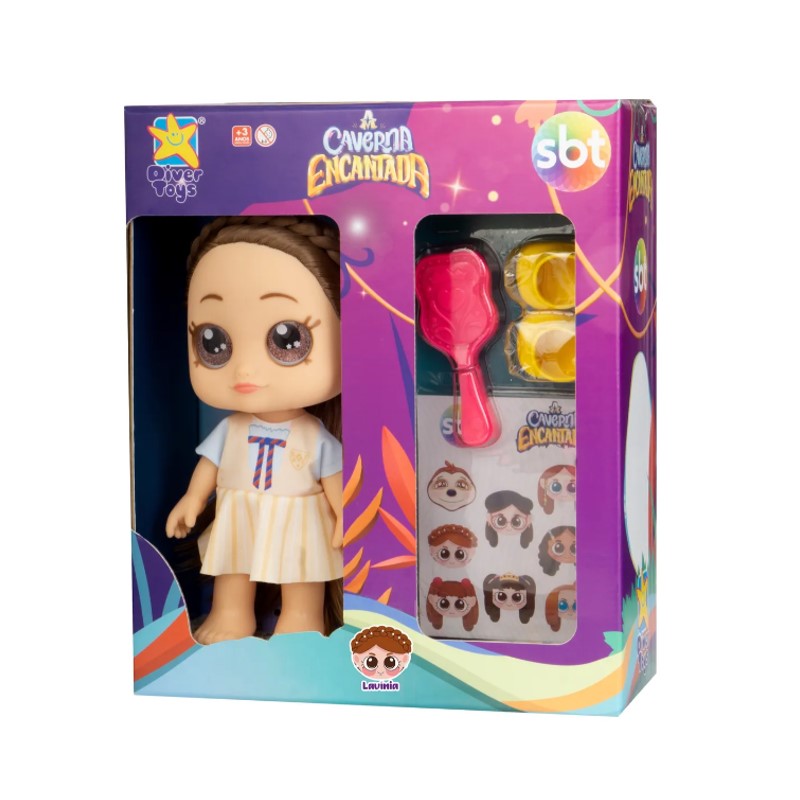Boneca Lavínia A Caverna Encantada - DiverToys