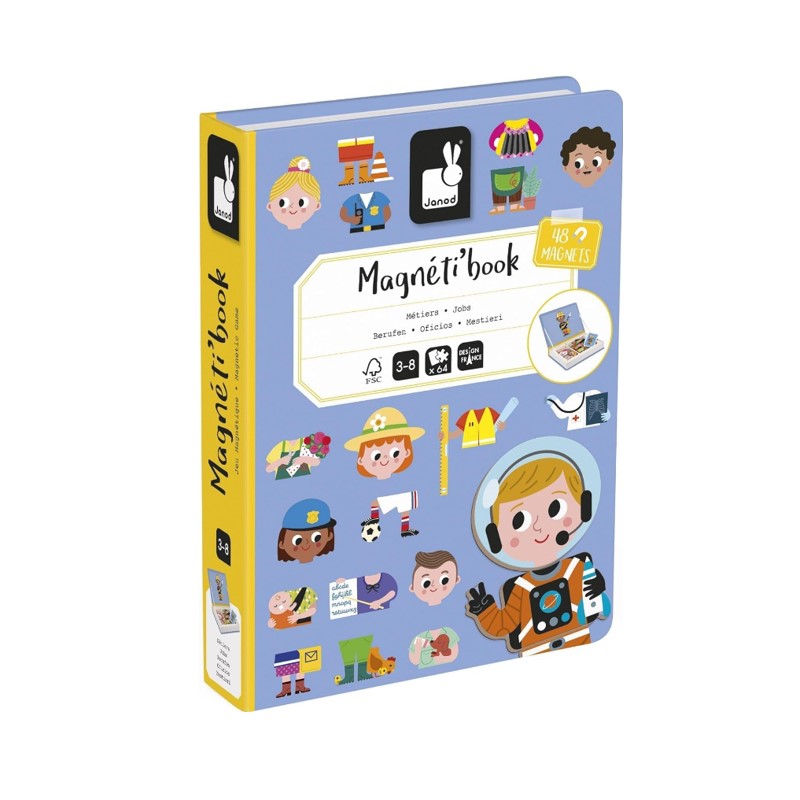 Livro Magnético Profissões - Maped