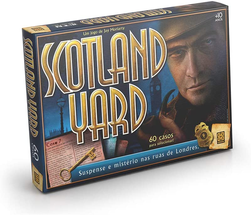 Jogo de Tabuleiro Scotland Yard - Grow