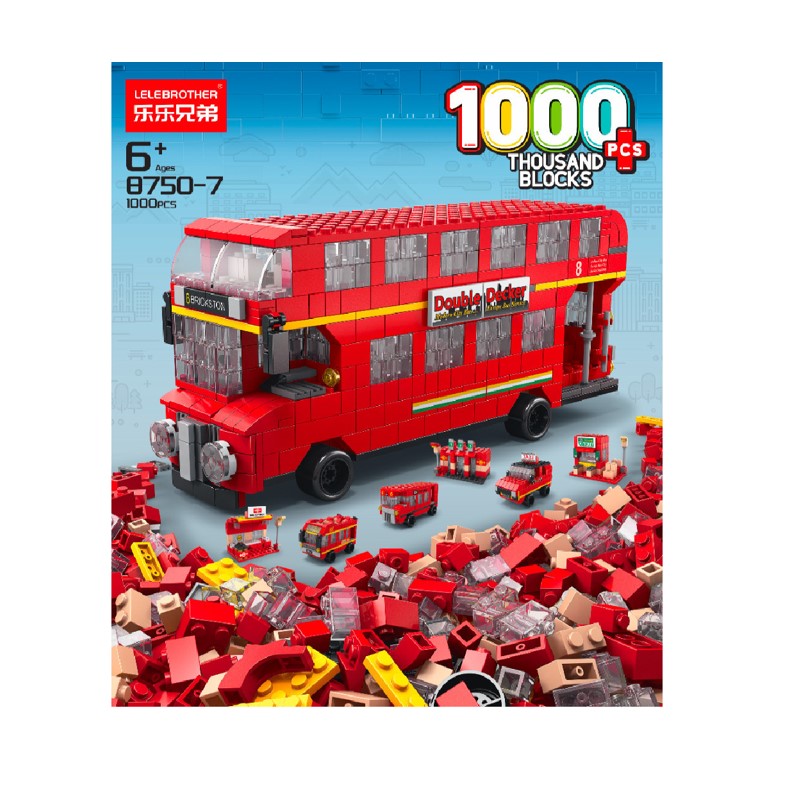 Blocos de Construção Conjunto Ônibus Urbano - Brink Center