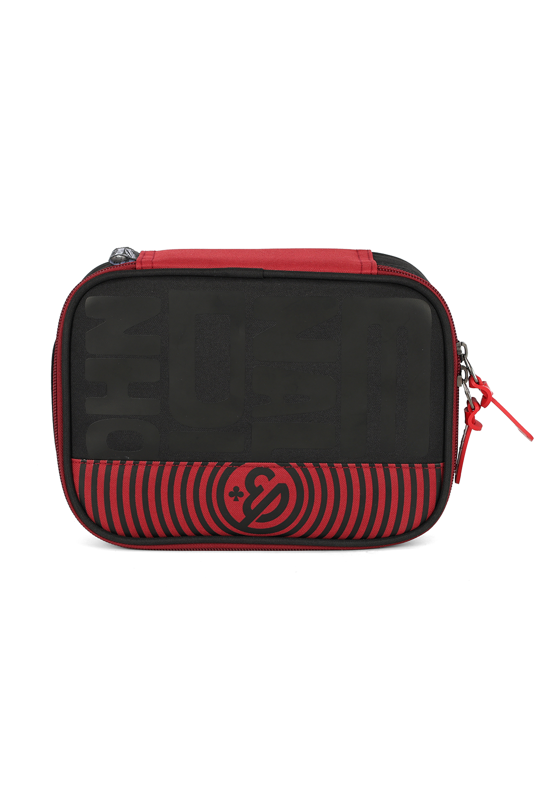 Estojo Box Organizador Enaldinho Oficial Preto e Vermelho - Luxel