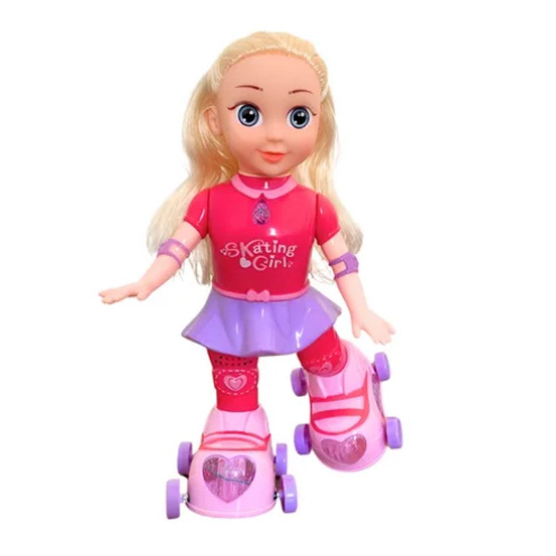 Boneca Amy Patinadora com Luz e Som - ZEIN