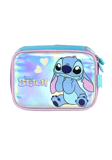 Estojo Box Duplo Stitch Holográfico Luxcel Disney - Stitch