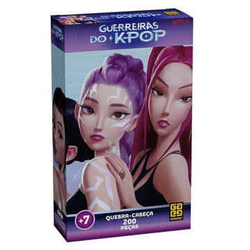 Quebra Cabeça 200 Peças Guerreiras Do K-pop - Grow