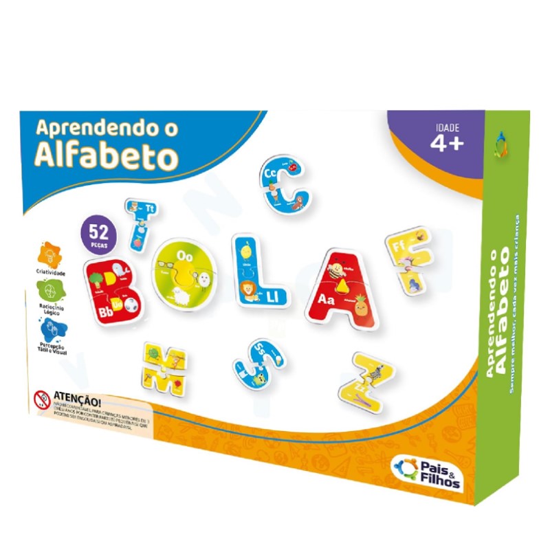 Aprendendo O Alfabeto - Pais & Filhos