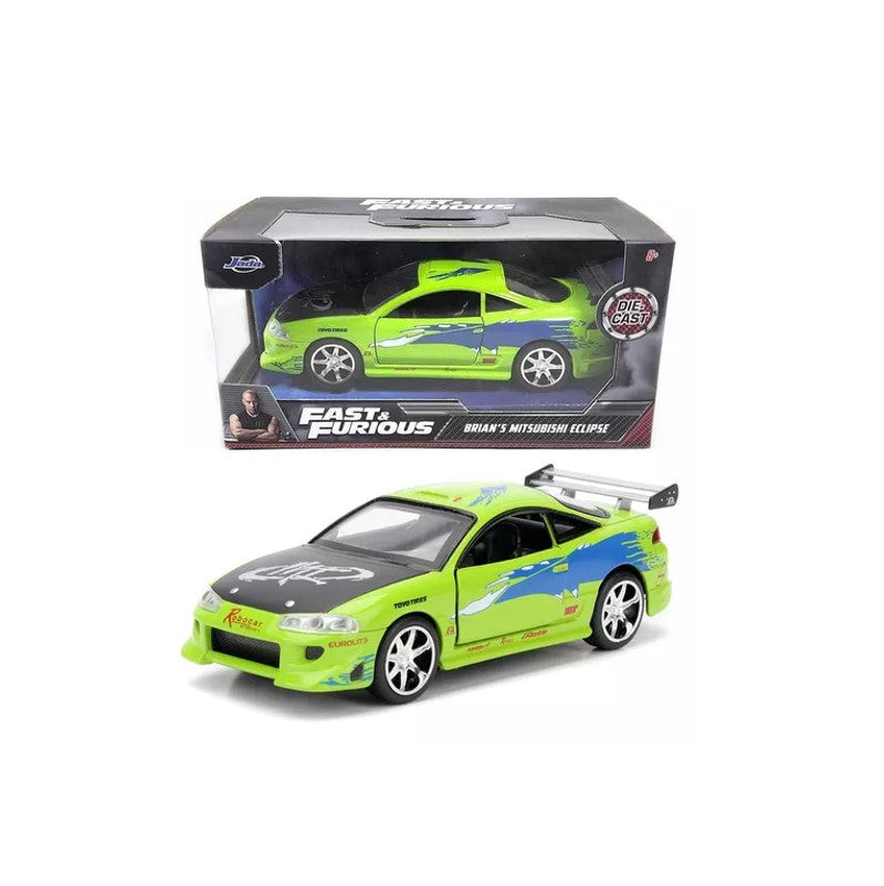 Miniatura Mitsubishi Eclipse Brian Velozes e Furiosos - Jada