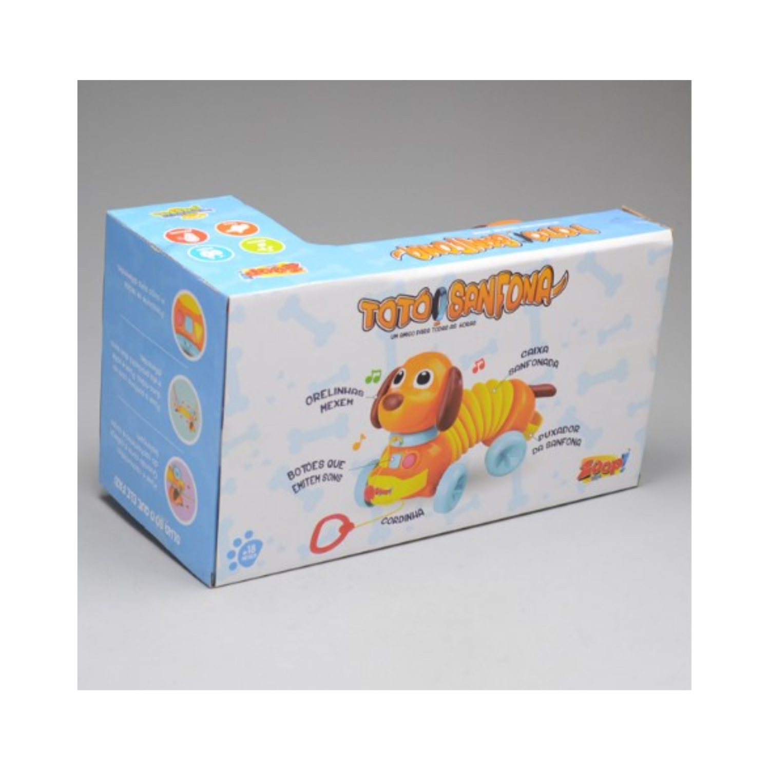Cachorrinho Totó Sanfona - Zoop Toys