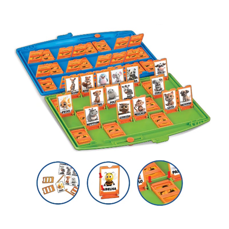 Jogo Recreativo Infantil Qual o Bicho - POLIBRINQ