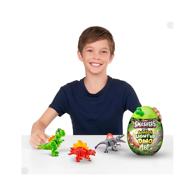 Smashers Light Ovo Médio Jurassic Verde Série 1 Surpresa - Fun