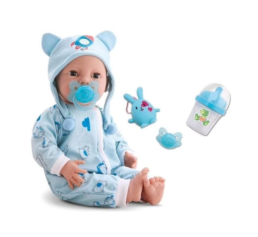 Boneca Diver New Born Brincando De Pijama Menino - Divertoys