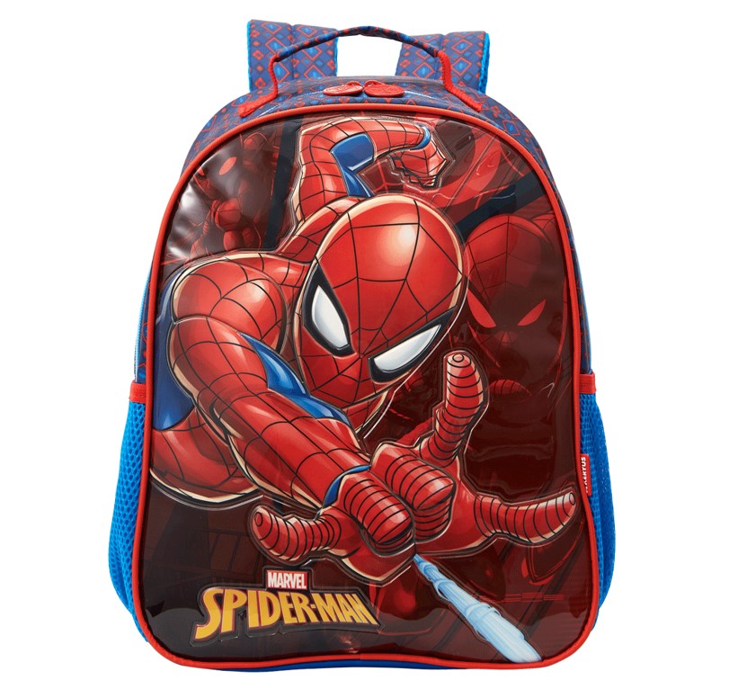 Mochila de Costas Escolar Infantil 16 Homem Aranha - Xeryus