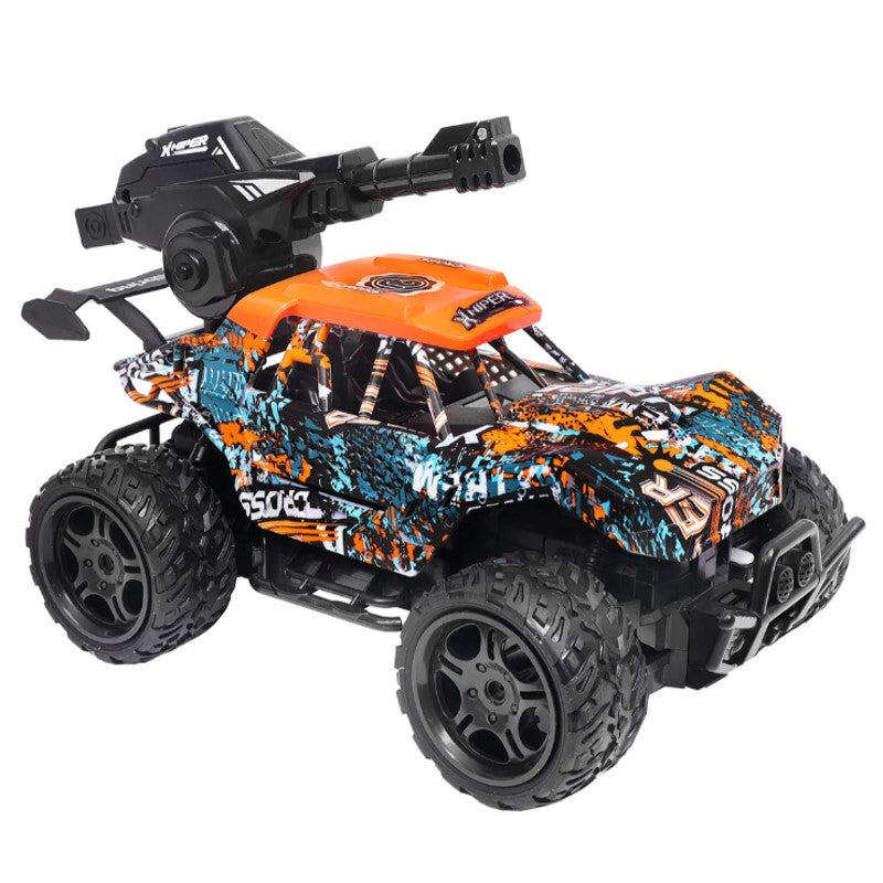 Xniper Cross Carro Controle Remoto Lançador Bolinha Gel - POLIBRINQ